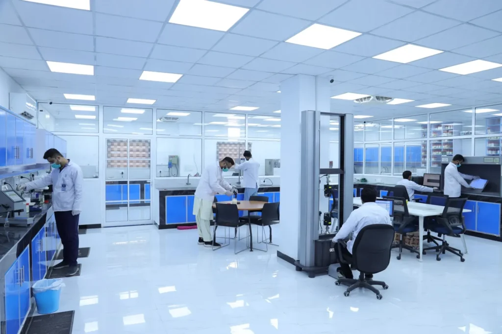Farbstoffe Intl R&D laboratory in Faisalabad